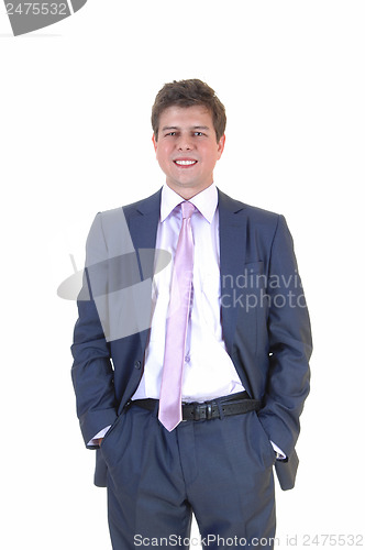 Image of Man with hands in pocket.