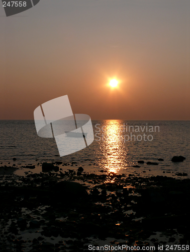 Image of Boat Sunset