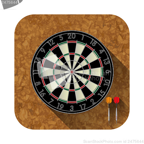 Image of Dart board app icon