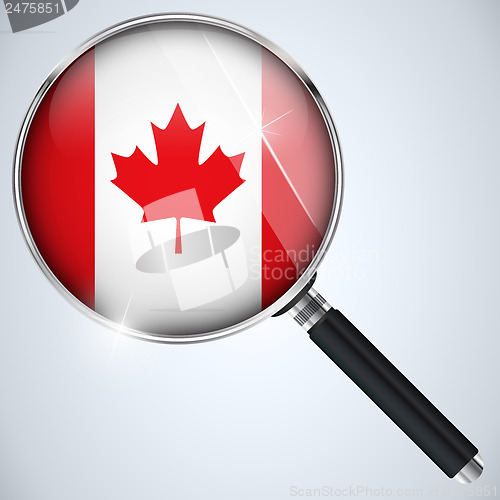 Image of NSA USA Government Spy Program Country Canada