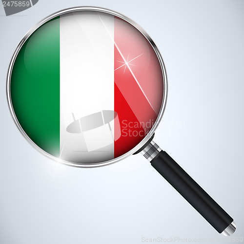 Image of NSA USA Government Spy Program Country Italy