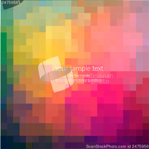 Image of Colorful abstract geometric background