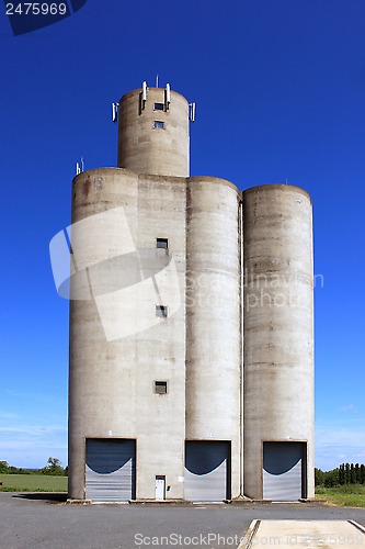 Image of storage silos