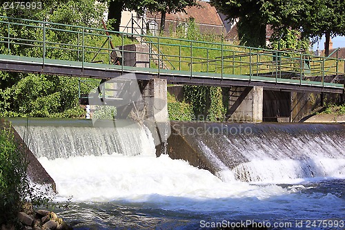 Image of a water dam