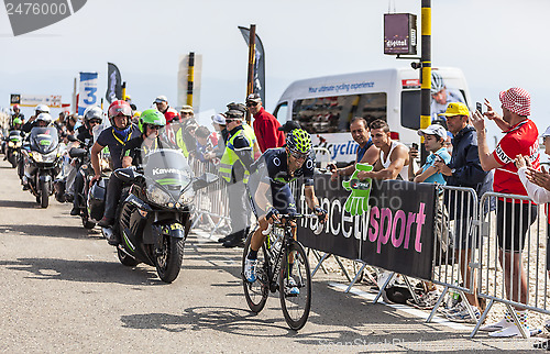 Image of The Cyclist Alejandro Valverde Belmonte