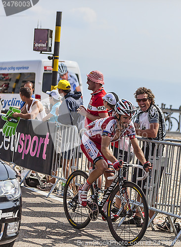 Image of The Cyclist Daniel Moreno Fernandez