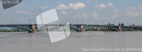 Image of Rhine river in Mainz