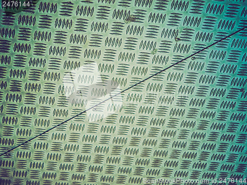 Image of Vintage retro steel background