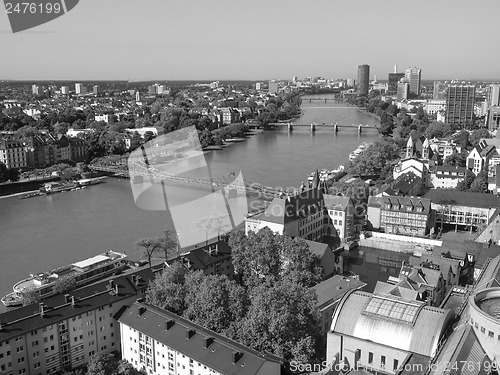 Image of Aerial view of Frankfurt