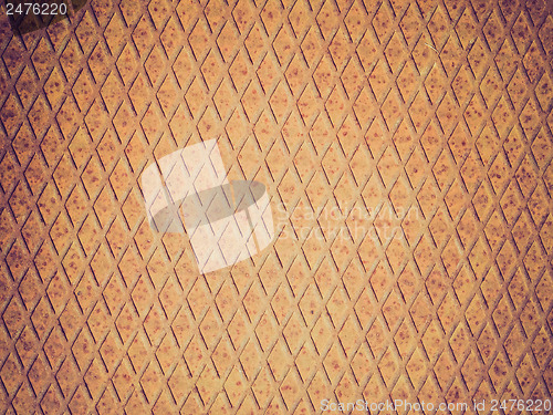 Image of Vintage retro steel background