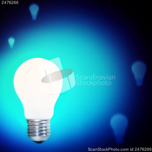 Image of Falling bulbs