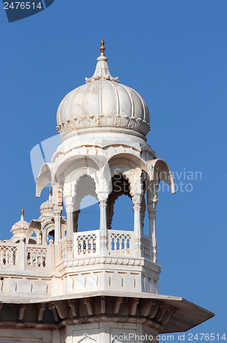 Image of fragment of Jaswant Thada mausoleum in India