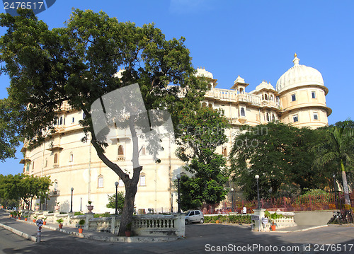 Image of palace Gol mahal in Udaipur