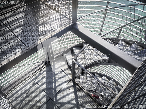 Image of Metal stairs