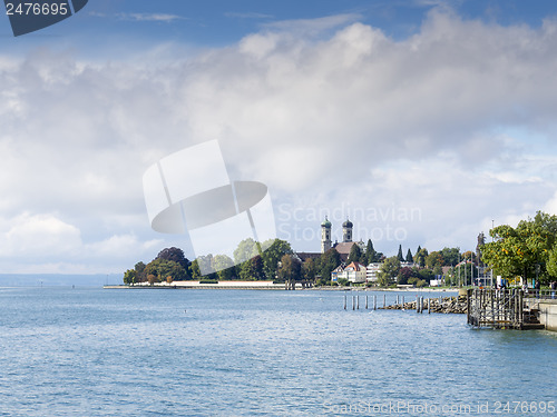 Image of View to the lake Bodensee at Friedrichshafen