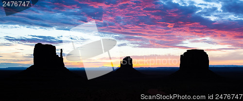 Image of Monument Valley Sunrise