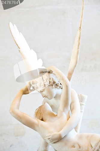 Image of Psyche revived by Cupid kiss