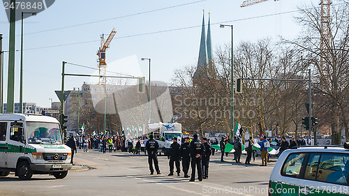 Image of Protest demonstration against dictatorship of Bashar al-Assad