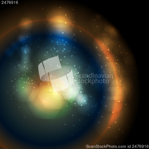 Image of Colourful vector lights wallpaper
