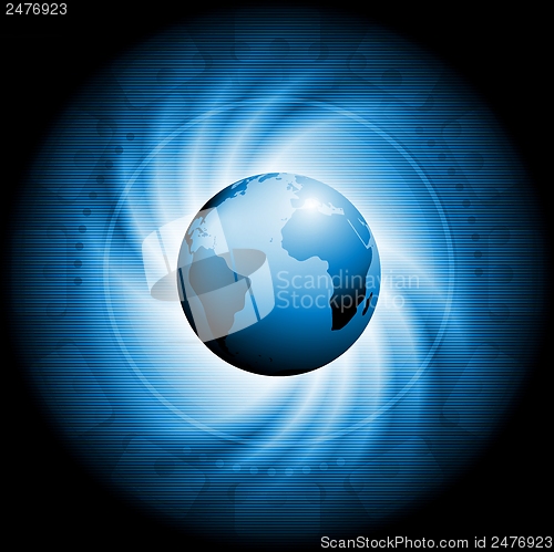 Image of Concept technology swirl design