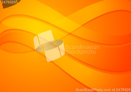 Image of Bright vector waves design
