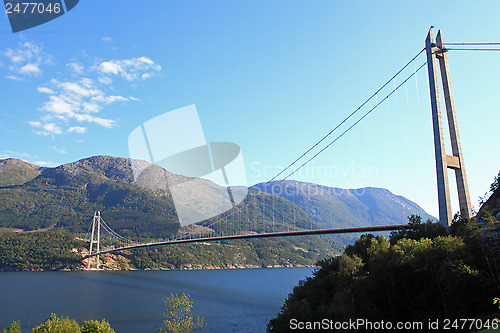 Image of The Hardanger bridge