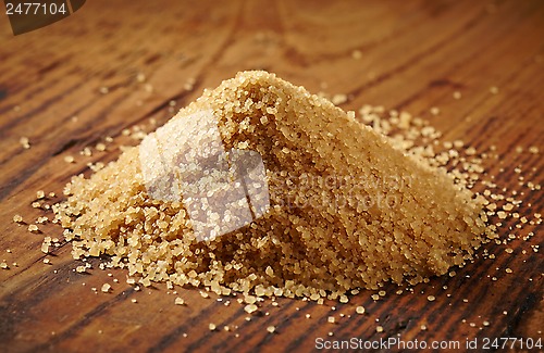 Image of brown sugar heap