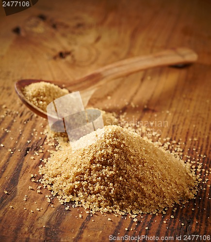 Image of brown sugar heap