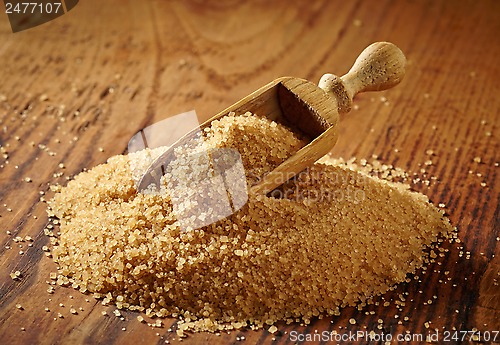 Image of brown sugar heap