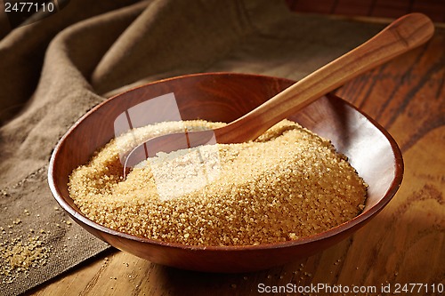 Image of bowl of brown sugar 