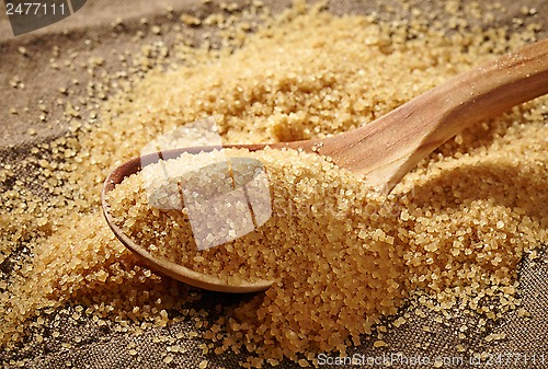 Image of brown sugar heap