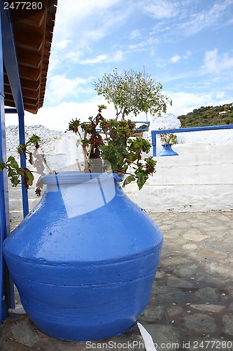 Image of Blue jar