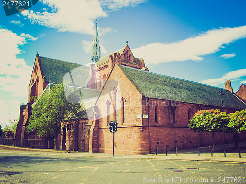 Image of Retro looking Barony Parish Glasgow