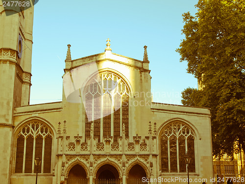 Image of Retro looking St Margaret, London