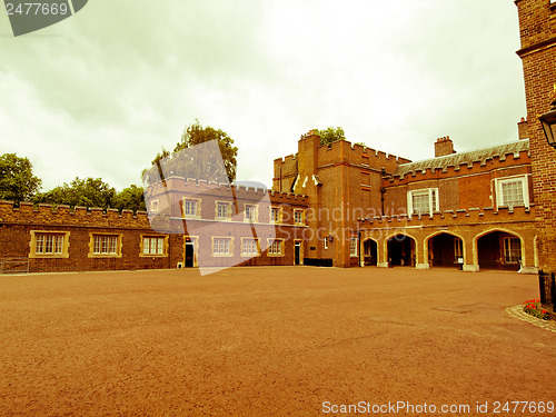 Image of Retro looking St James Palace