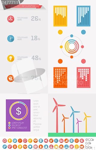 Image of Ecology Infographic Template.