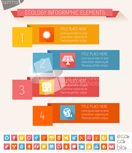 Image of Ecology Infographic Template.