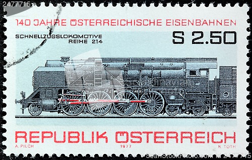 Image of Steam Locomotive Stamp