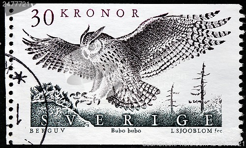 Image of Eagle Owl Stamp