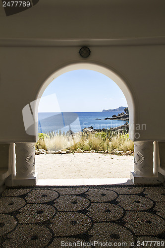 Image of Rhodes island coast 