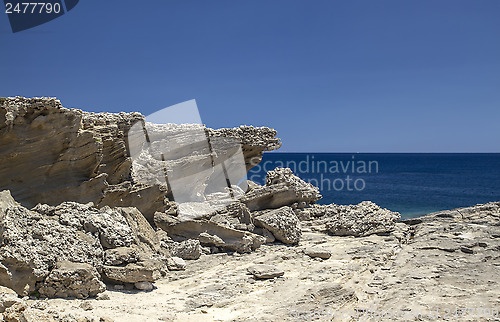 Image of Rhodes island coast