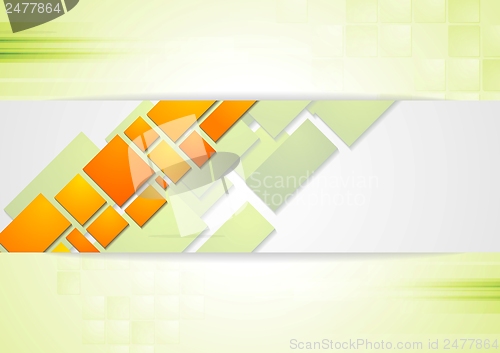Image of Bright squares design background