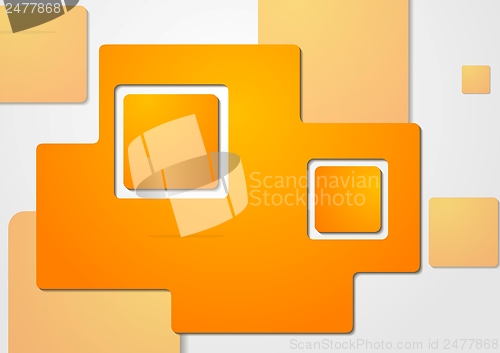 Image of Modern infographic vector background