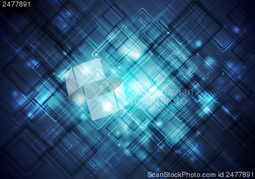 Image of Dark technology abstract background