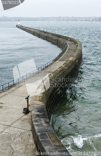 Image of pier at Saint-Malo