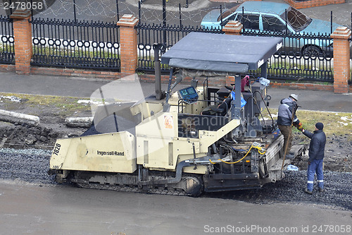 Image of asphalt spreader