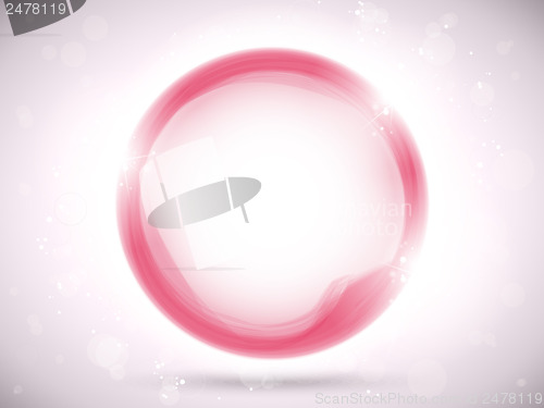 Image of Modern Pink Circle Glowing Effects