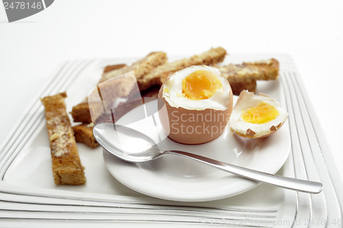 Image of Boiled egg breakfast