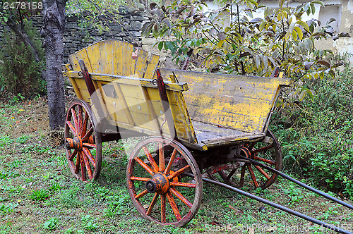 Image of Vintage Wooden Cart