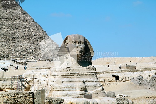 Image of Sphinx in Egypt in Cairo